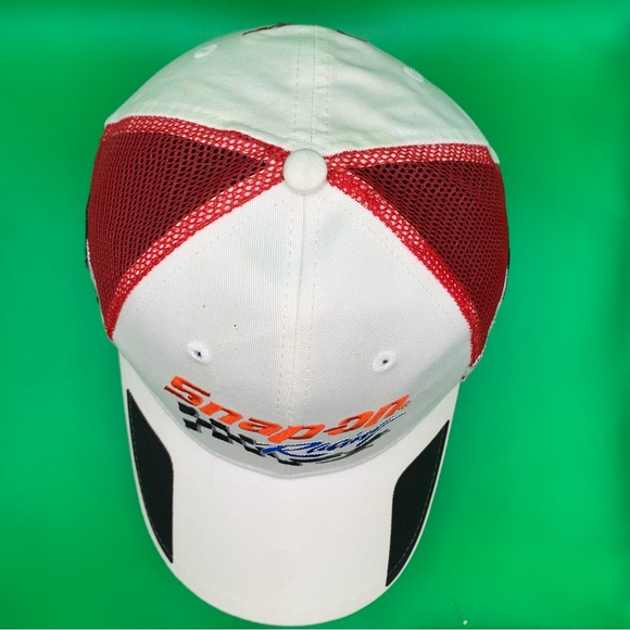 VTG Snap-On Tools Racing Snapback Mesh Sides Hat/Cap Embroidered Signature #11 - Picture 9 of 9